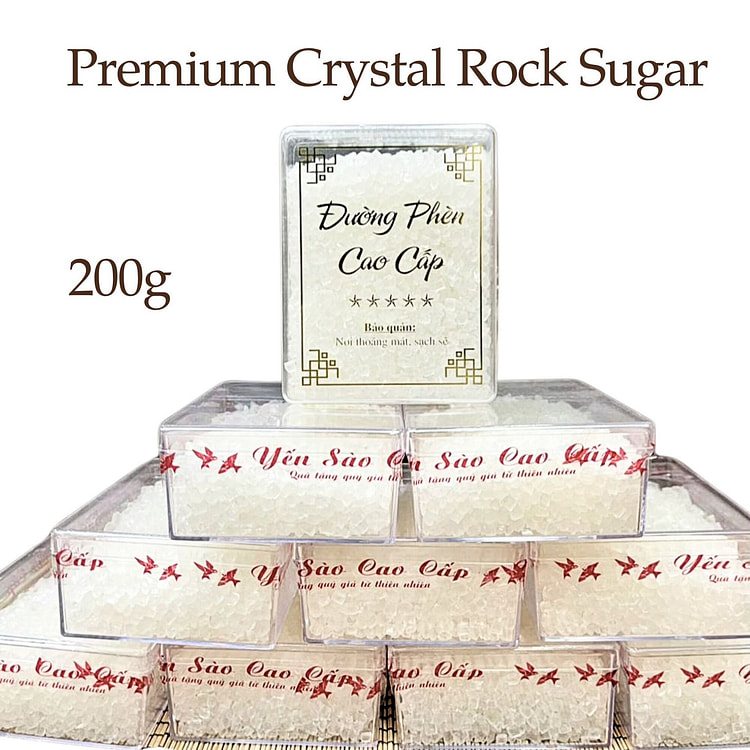 Premium Crystal Rock Sugar 1 box
