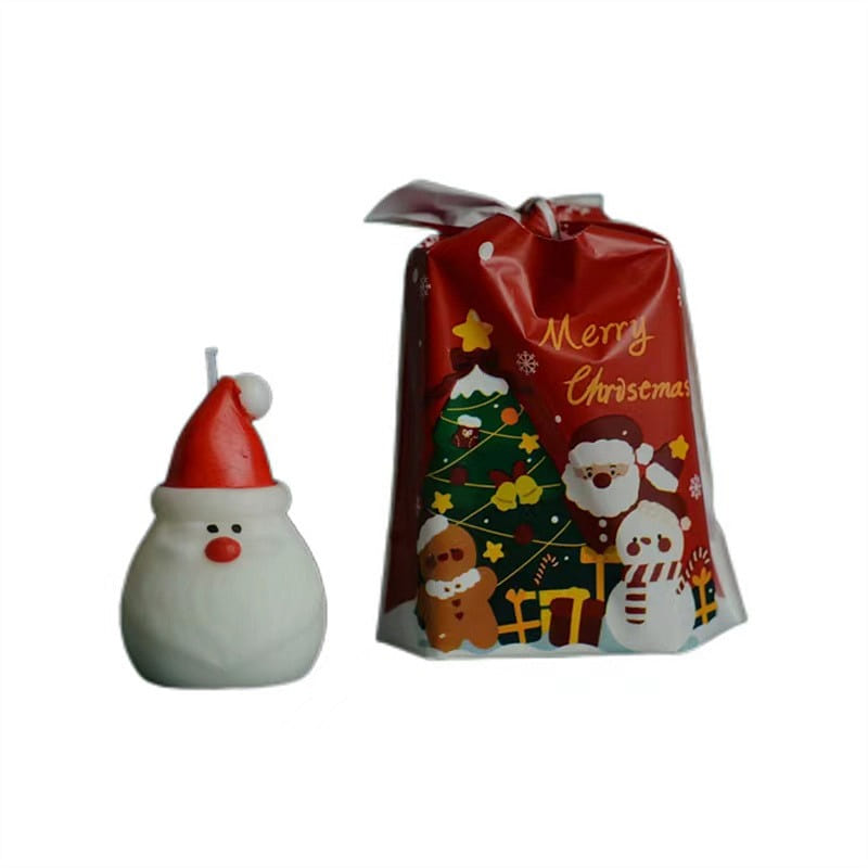 Christmas Aromatherapy Candle Fruit Simulation/Red Candle-Father Christmas 1 count