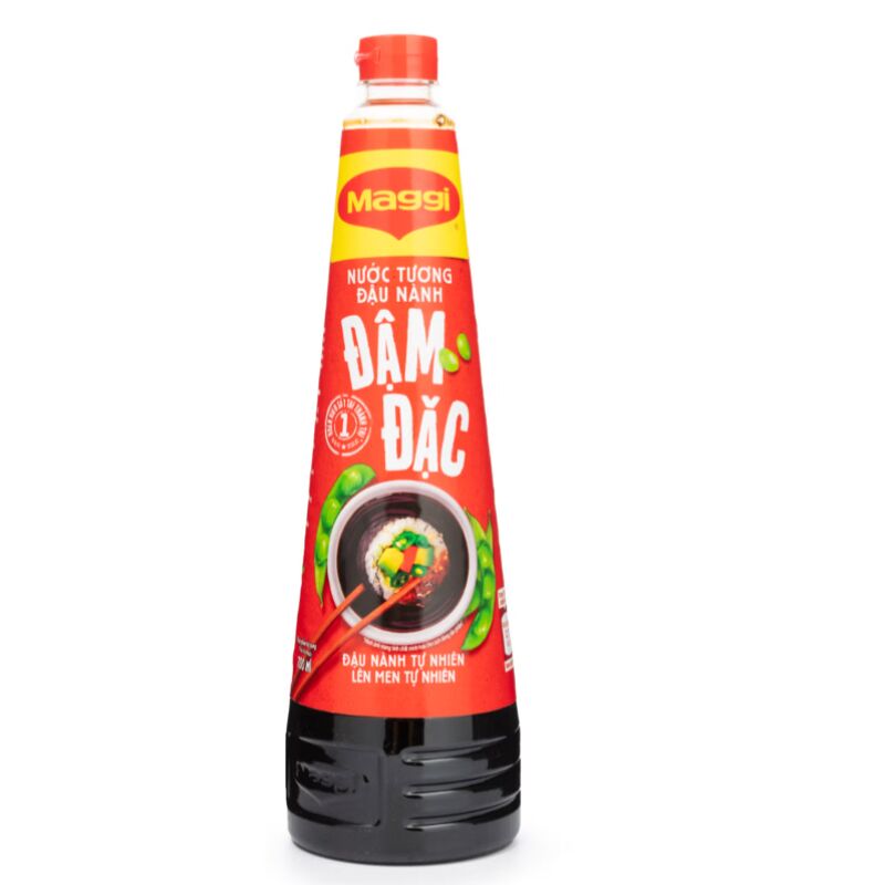 Maggi Premium Dark Soy Sauce (Red Cap) - Dam Dac 700 ml