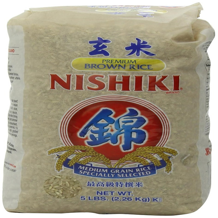 优质糙米 精选玄米，糙米 5磅1袋，共计2268克，美国仓库发货，包邮到家