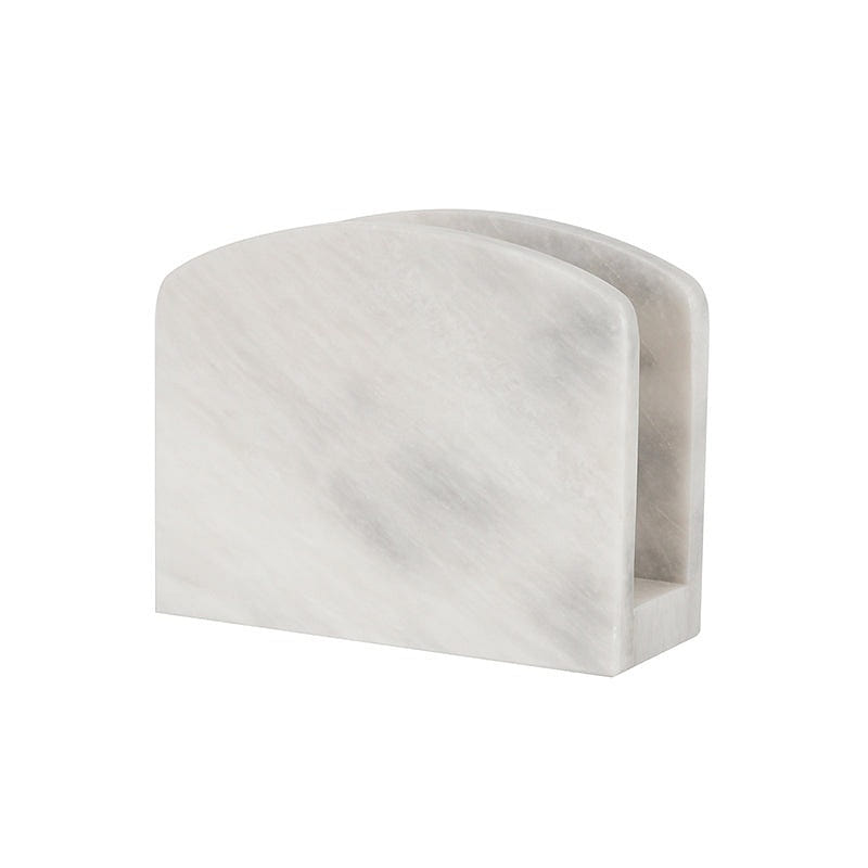 Radicaln Marble Napkin Holder 5.5" Inch White 1 count