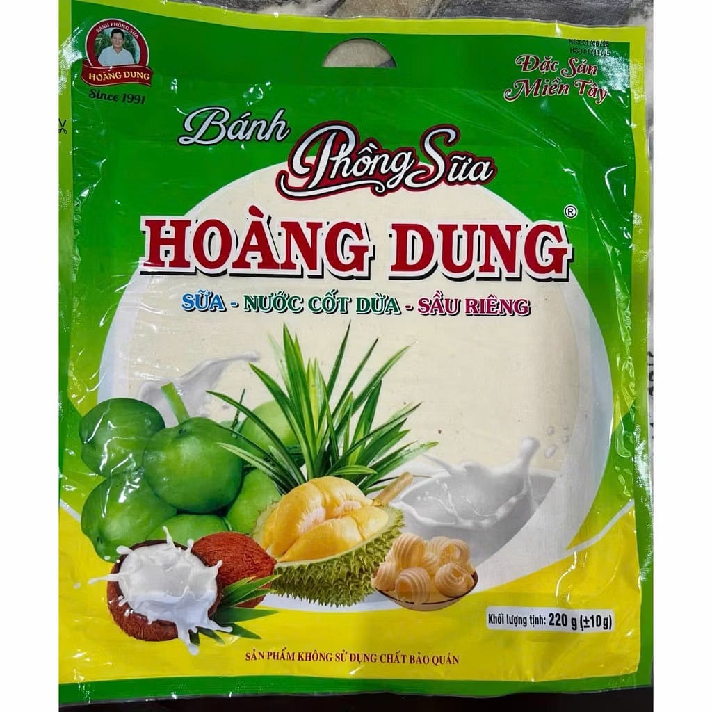 Vietnamese Coconut Milk Rice Paper Hoang Dung 220 g