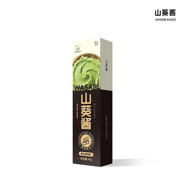 Wasabi Mustard Horseradish Paste 43g 43 g