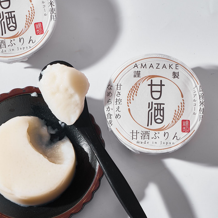 Amazake Pudding (3 pieces)