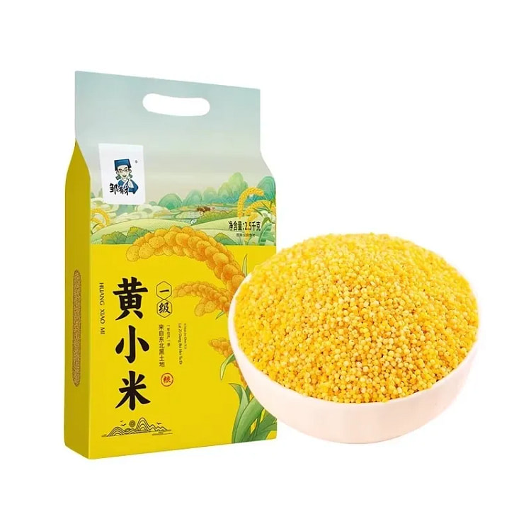 邹有才东北黄小米 煮粥杂粮米500g*1袋