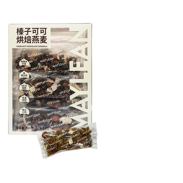 每日美零榛子可可燕麦代糖300g*1盒