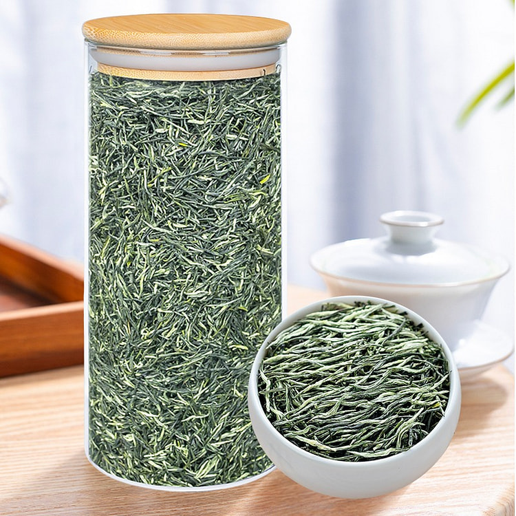 新茶毛尖茶叶明前特级嫩芽浓香型高山绿茶250g