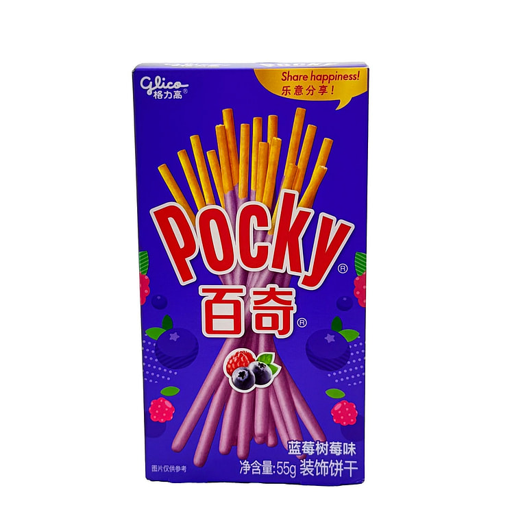 Pocky Blueberry & Raspberry 55g 55 g