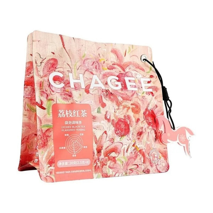 BaWang ChaJi Lychee Black Tea 8 packs 20 g
