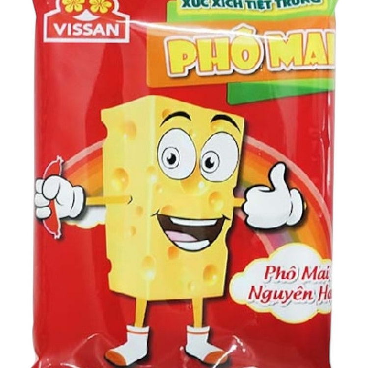 Xúc Xích Dinh Dưỡng Vissan 35g x 5/ 1BAG  - PHO MAI DATE JAN 31, 2025