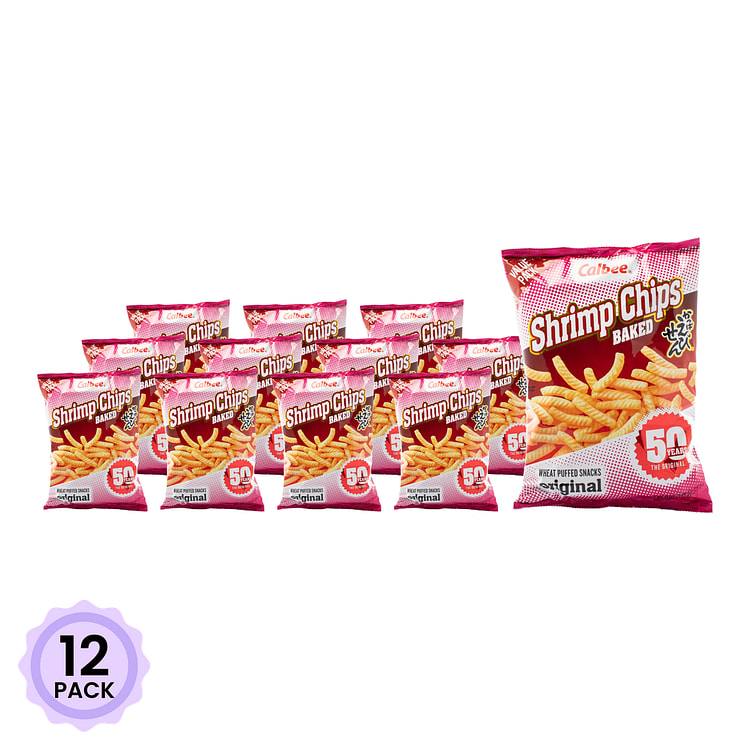 Calbee Shrimp Chips Value Pack 226 g*12 pack