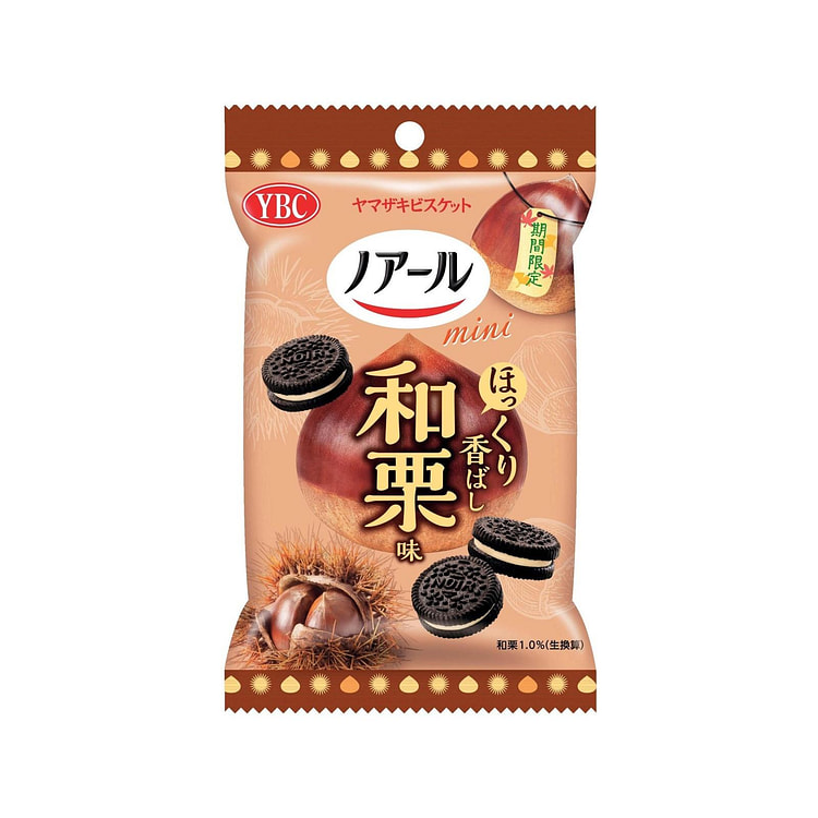 YBC 夹心饼干 栗子味 42g 1 份