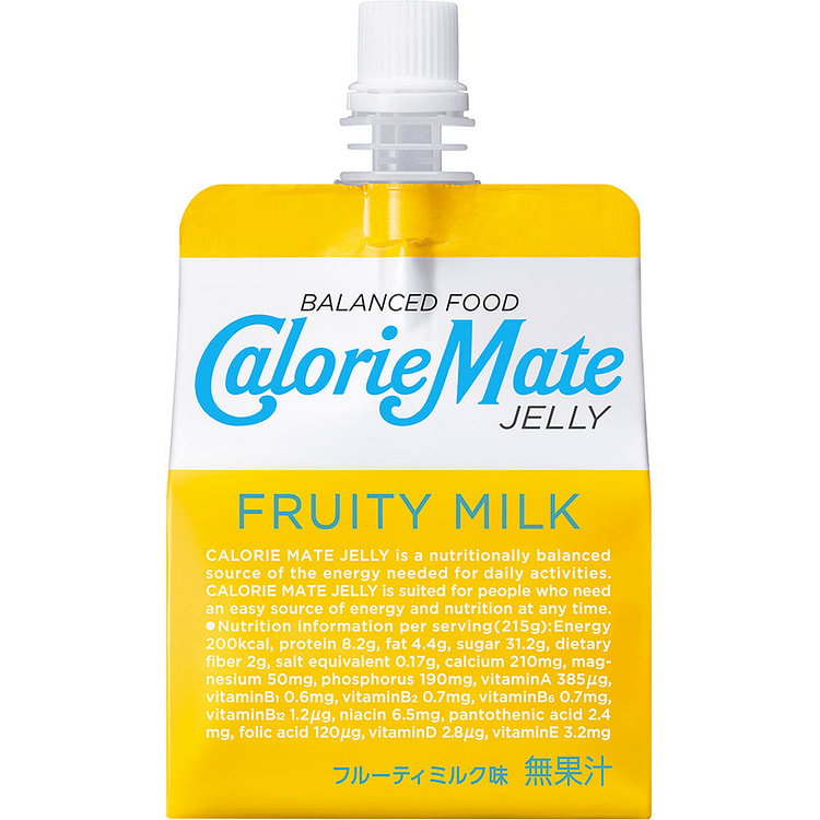 Otsuka Calorie Mate Jelly Fruity Milk Flavor 215 g