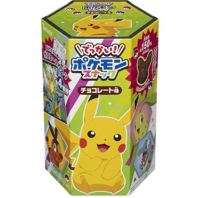Tohato Huge Pokemon Choco Snacks 74g (Xmas Ltd.) 1 each