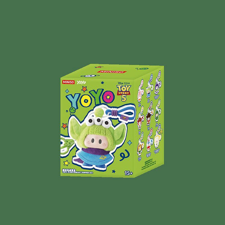 MINISO 玩具5YOYO毛绒盲盒挂件 1盒 1 个