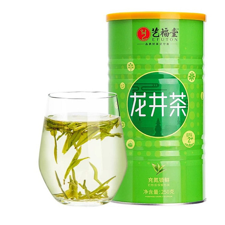 艺福堂 雨前龙井茶 2025新茶绿茶浓香口粮茶
