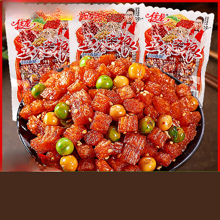 佳龙 五谷杂粮青豆辣条 18g*10包装