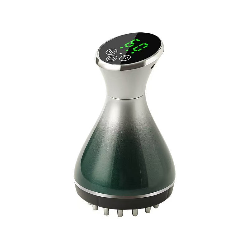 Electric Moxibustion Heat Therapy Massager green 1 count