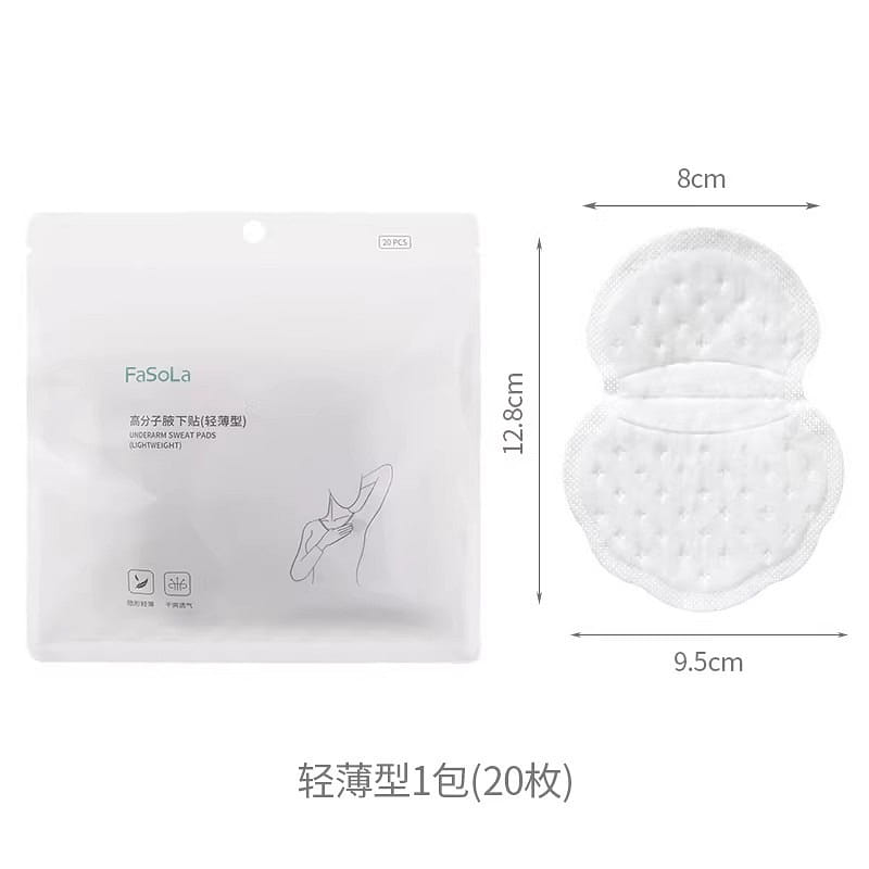 Underarm sweat-absorbing patches, underarm antiper 1 each