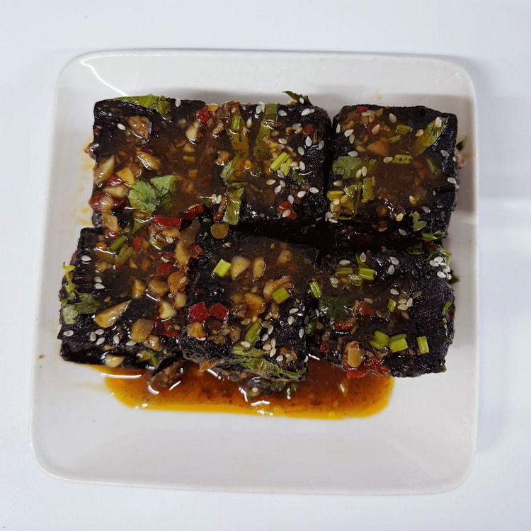 香辣炸豆腐