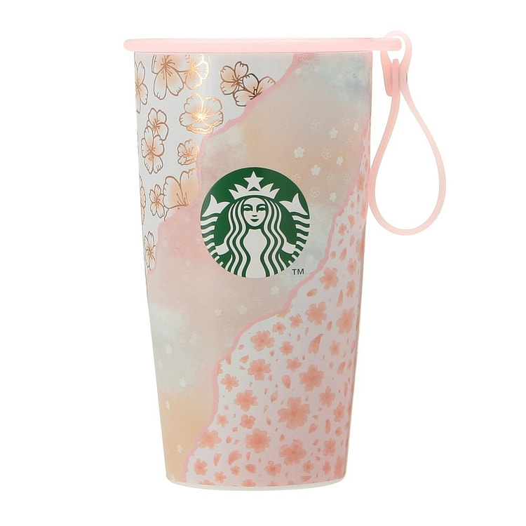 2025日本樱花季 分层设计不锈钢保温瓶355ml