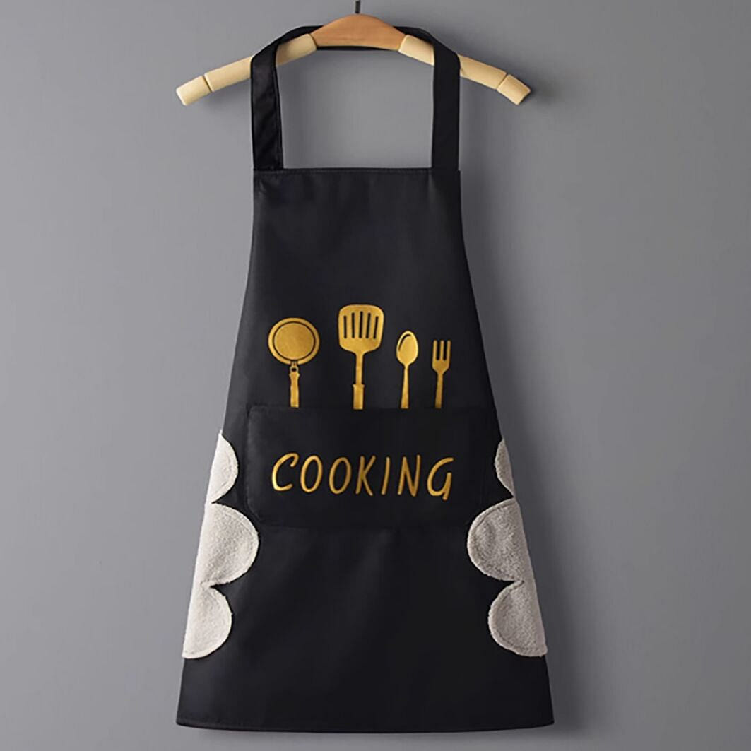 Kitchen supplies black knife and fork waterproof h 1 each