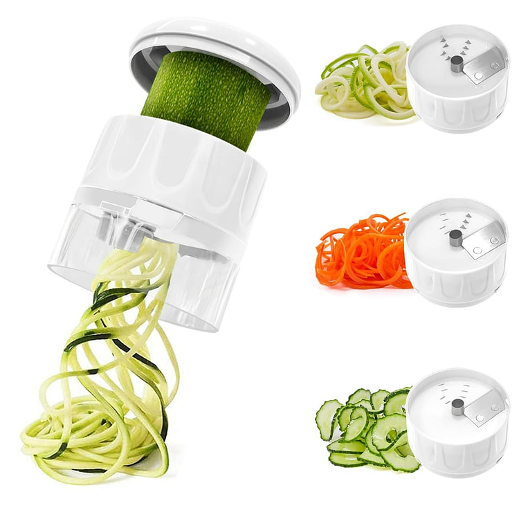 3 in 1 Vegetable Spiralizer Slicer Kitchen Tool 1 each