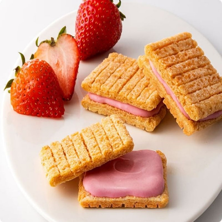 砂糖黄油树夹心 草莓奶油味 博多限定 10 个