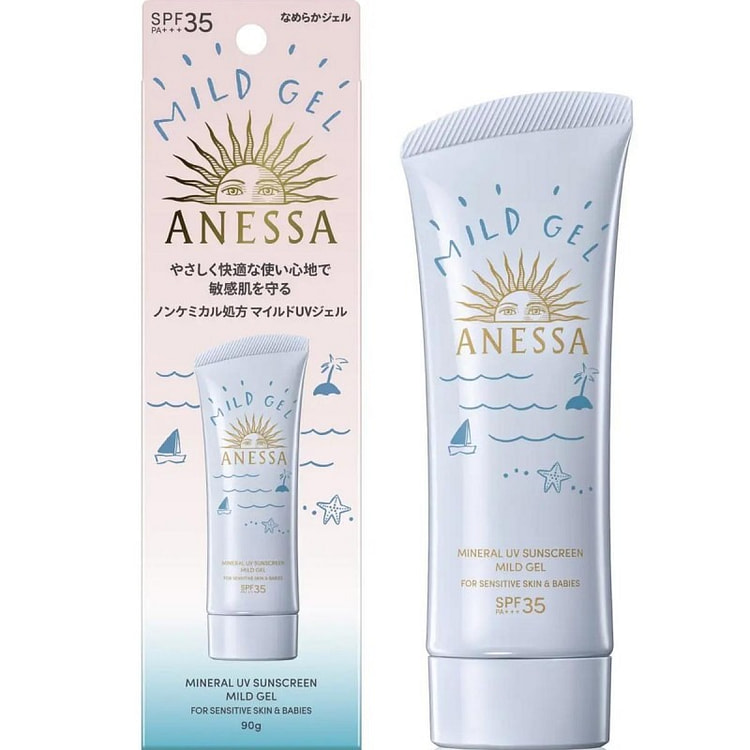 ANESSA Mineral UV Mild Gel For Sensitive Skin