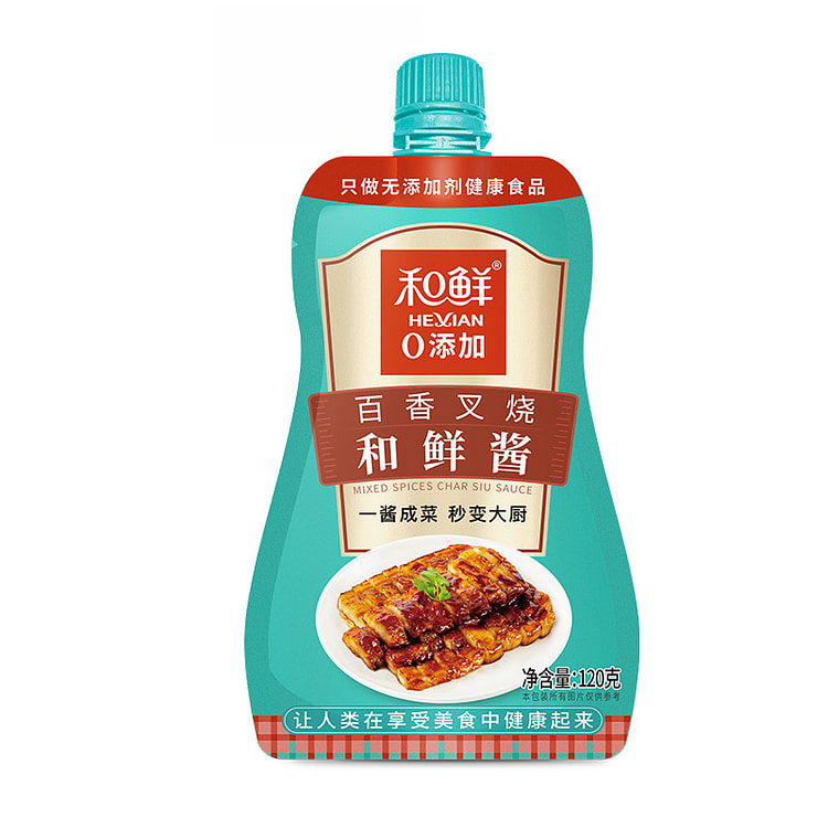和鲜百香叉烧酱蜜汁调味酱120g*1袋