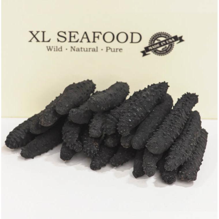 旭龙行 野生淡干北极 海参 冰刺参 岩刺参 0.5磅装 一级#100(混合装,头数90-120只/磅) 8 盎司