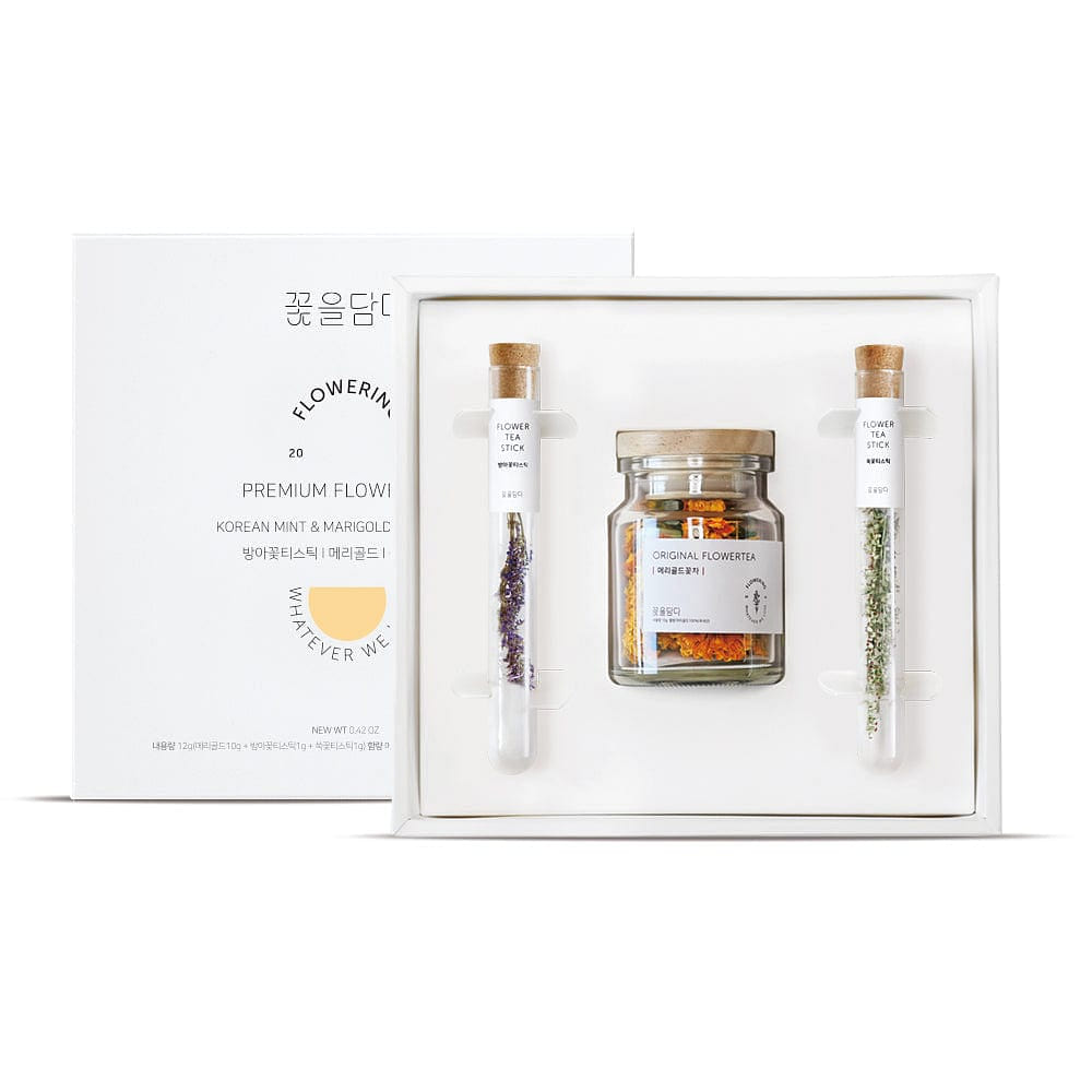 1 Original Flower Tea & 2 Flower Tea Stick Gift Set 380 グラム