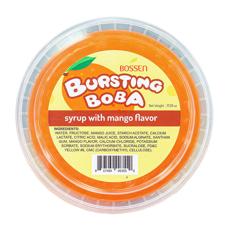 Mango Bursting Boba Mini