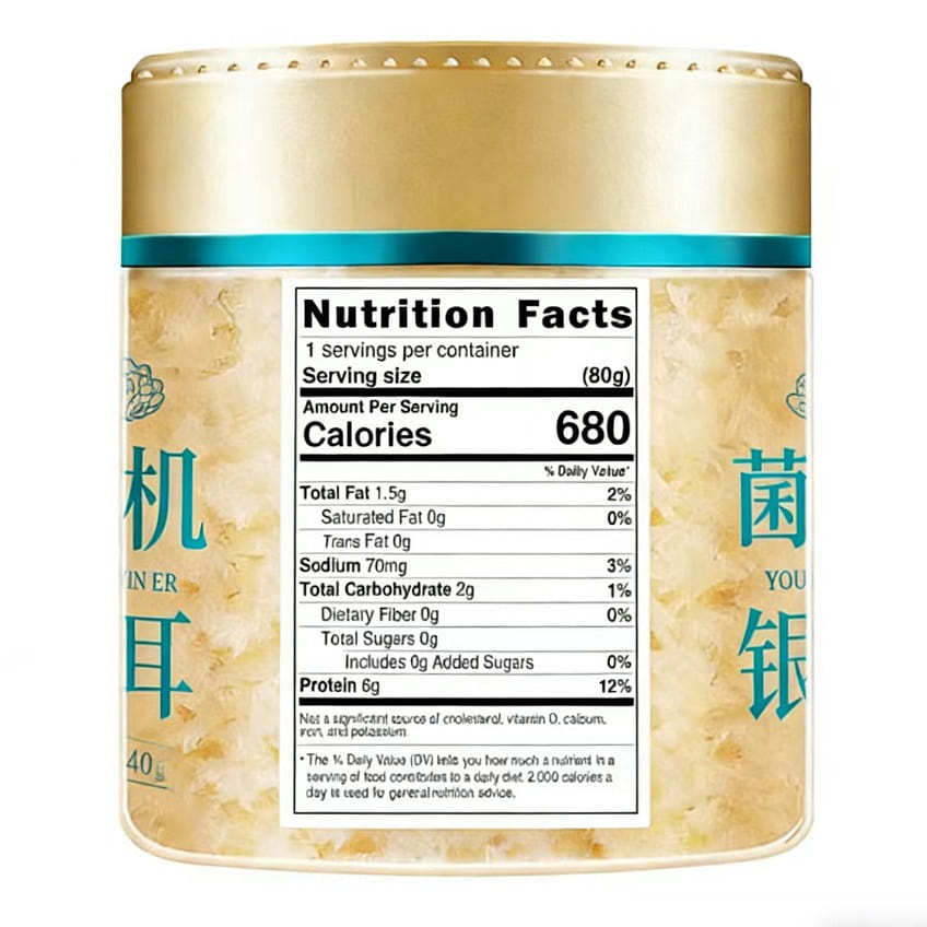 Leave-in Gutian Organic Tremella 40g 1 case