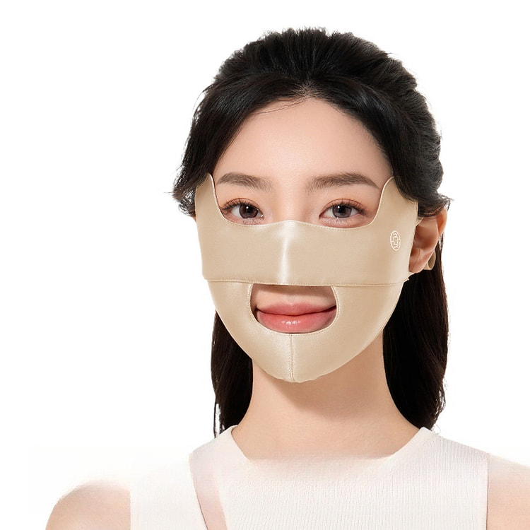 Sunscreen Mask Champagne Gold 23.5 * 13.5 Cm 1 box