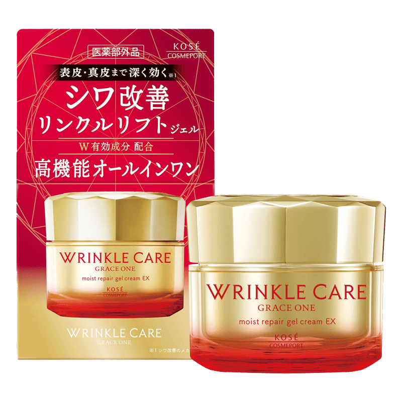 KOSE Grace One Wrinkle Care Moist Repair Gel Cream EX 100G 1 each
