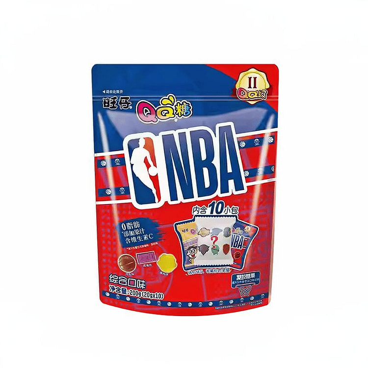 旺旺·旺仔QQ糖200g综合口味NBA限定 200 克