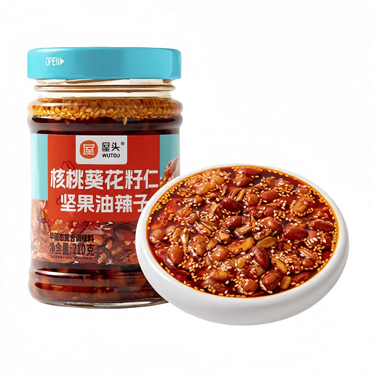 Nut Chili Oil 210g*1 Bottle 210 g