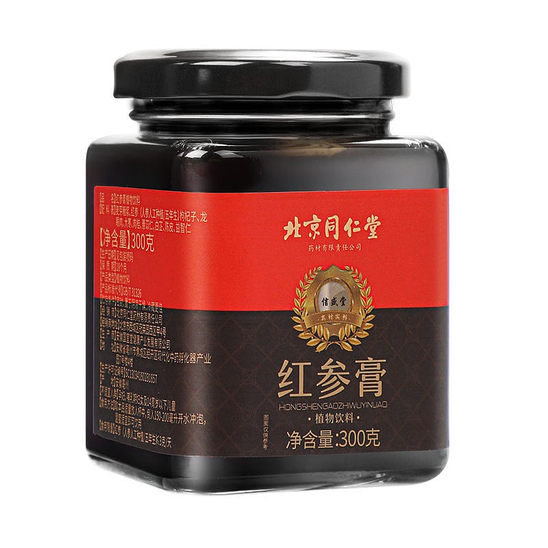 Peking Tongrentang Red Ginseng Yuan Qi Cream for Women’s Nourishment Highly Conc 300 g