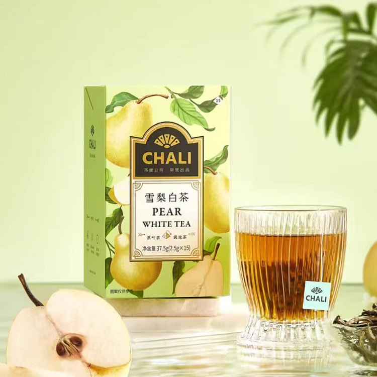 茶里 雪梨白茶 一盒15包 37.5g*1盒