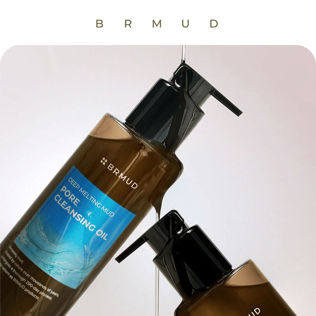 BRMUD Deep Melting Mud Pore Cleansing Oil 200ml 0.75 lb