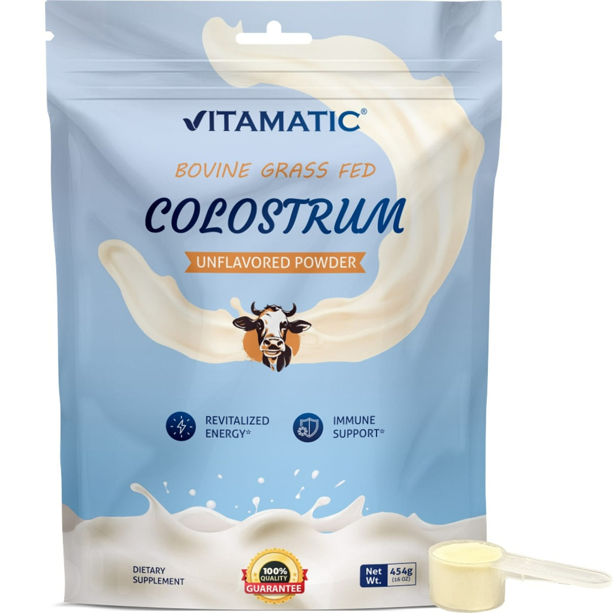 Bovine Colostrum Powder 16 0Z – 227 Servings 1 each