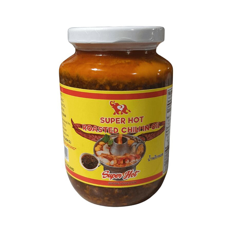 Gusto Super Hot Roasted Chili in Oil 1 each