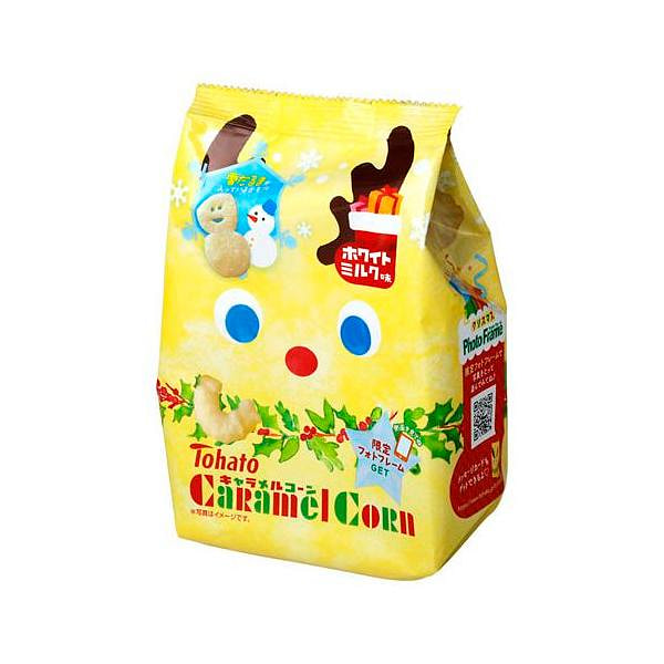 東ハトキャラメルコーンホワイトミルク味（クリスマス）６２ｇ 1 個