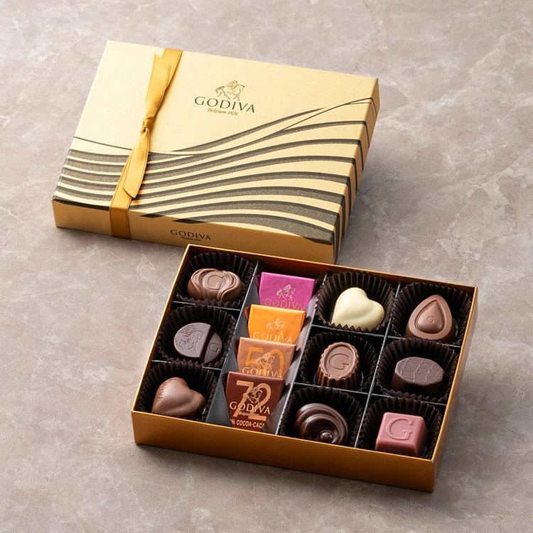 Godiva 黄金之心系列巧克力礼盒 13粒