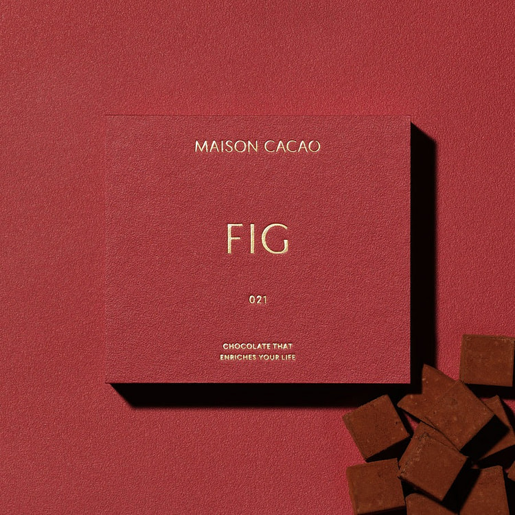 Maison Cacao Fig Nama Chocolate 16 pcs 1 box