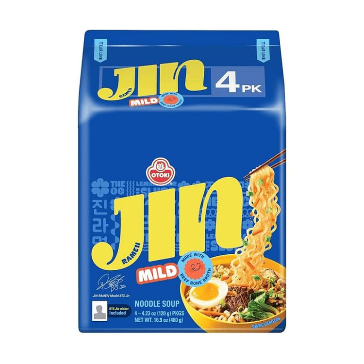 [OTOKI] Jin Ramen Mild - 4 x 120 g