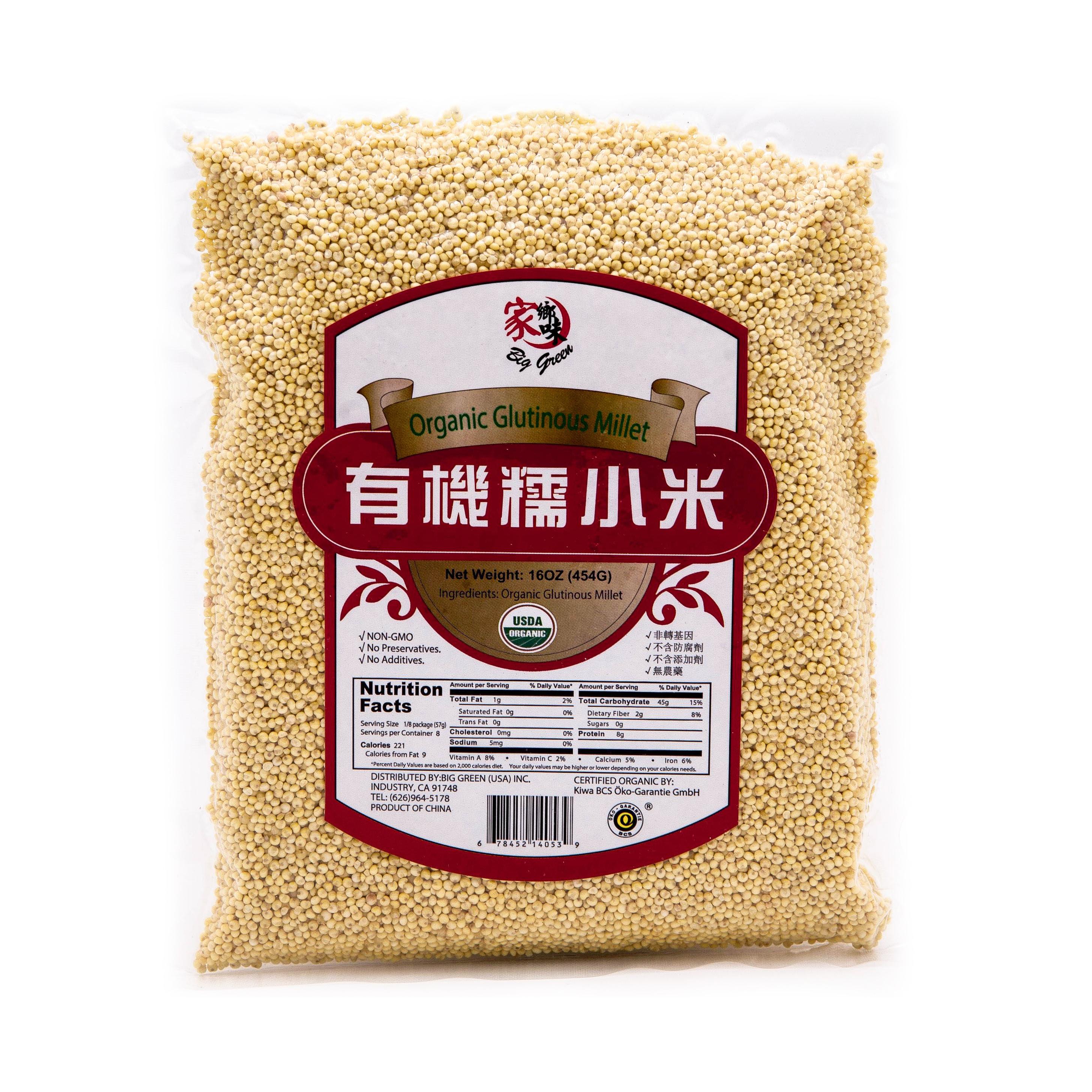 家鄉味 有機糯小米 16 盎司