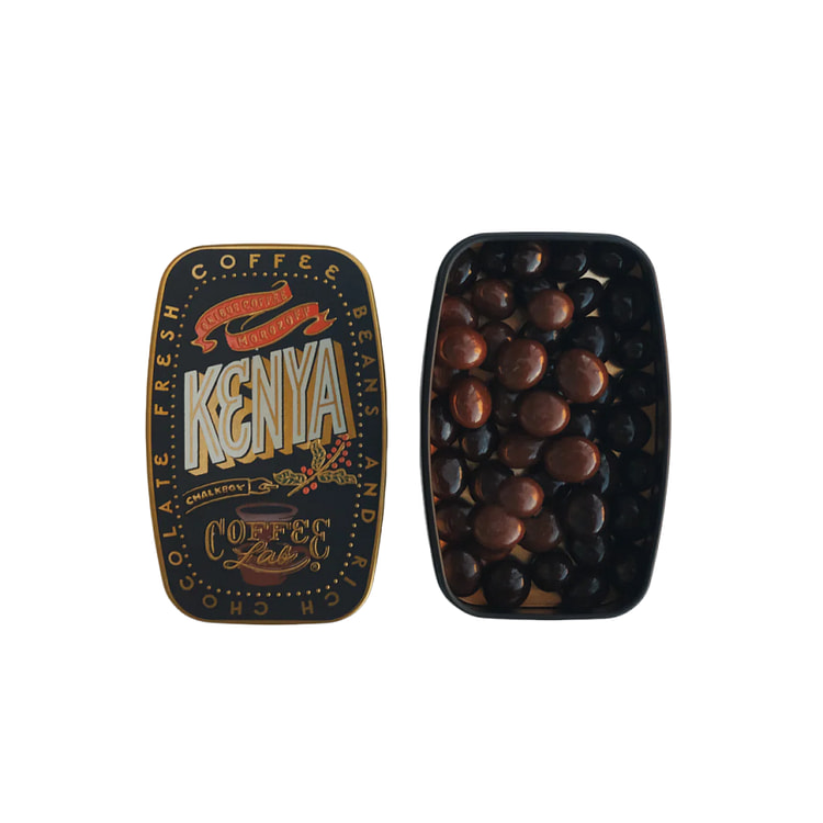COFFEE Onibus 肯尼亚咖啡豆夹心巧克力