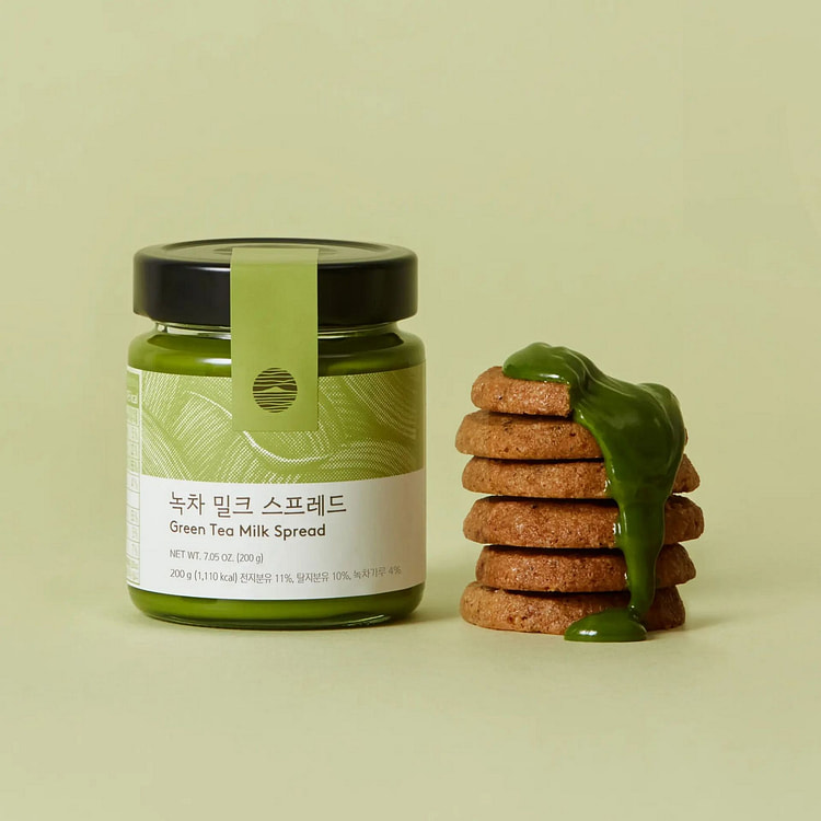 OSULLOC绿茶牛奶抹酱 200g 1 份
